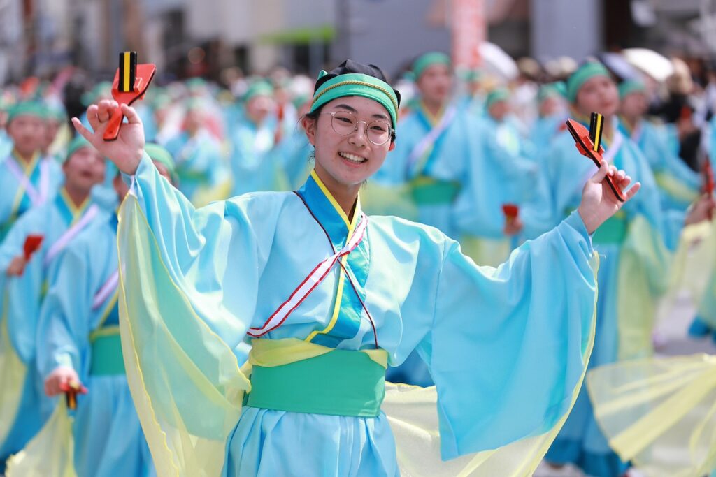 上町よさこい鳴子連